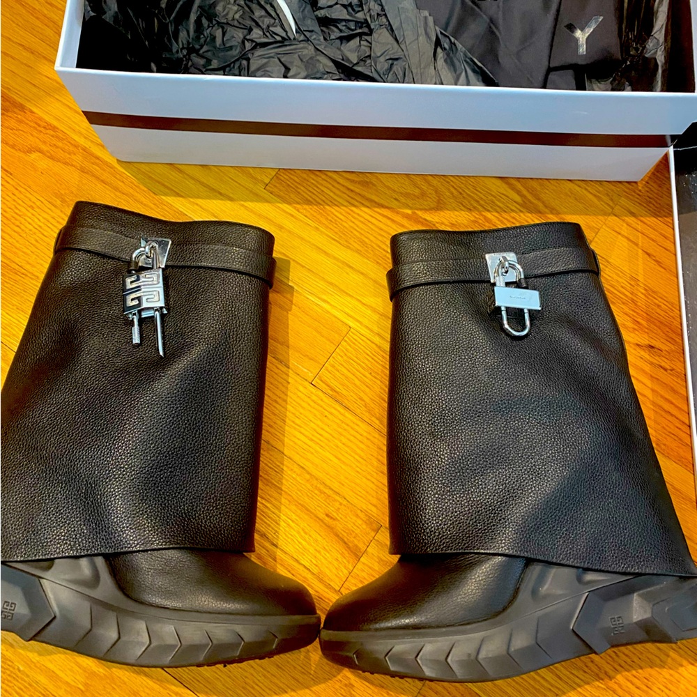 Givenchy biker lock boots. Size 41 womens. Brand new in box!